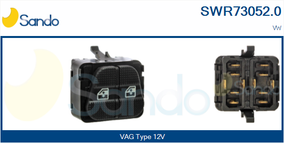 Interruttore, alzacristallo SANDO SWR73052.0