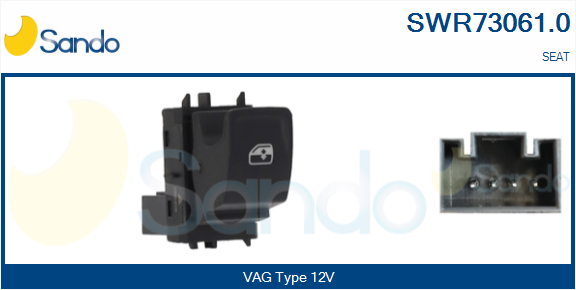 Interruttore, alzacristallo SANDO SWR73061.0