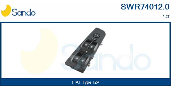 Interruttore, alzacristallo SANDO SWR74012.0
