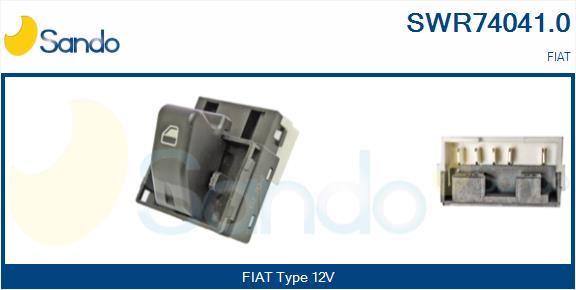 Interruttore, alzacristallo SANDO SWR74041.0