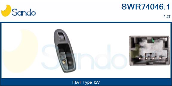 Interruttore, alzacristallo SANDO SWR74046.1