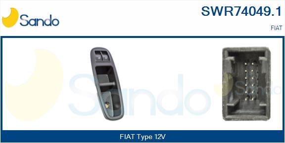 Interruttore, alzacristallo SANDO SWR74049.1