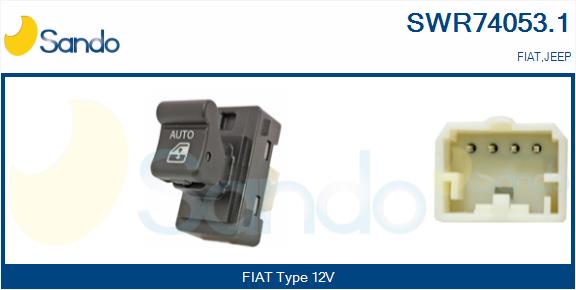 Interruttore, alzacristallo SANDO SWR74053.1