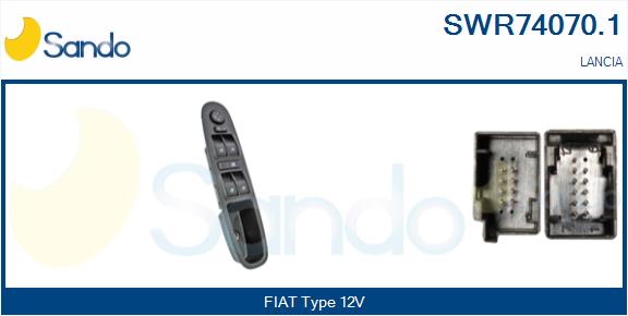 Interruttore, alzacristallo SANDO SWR74070.1