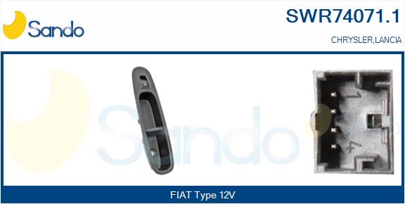 Interruttore, alzacristallo SANDO SWR74071.1