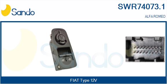 Interruttore, alzacristallo SANDO SWR74073.1