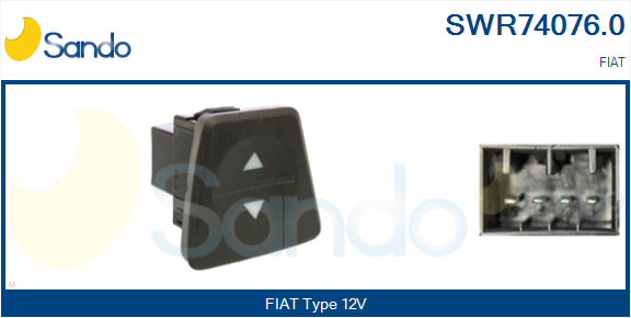 Interruttore, alzacristallo SANDO SWR74076.0
