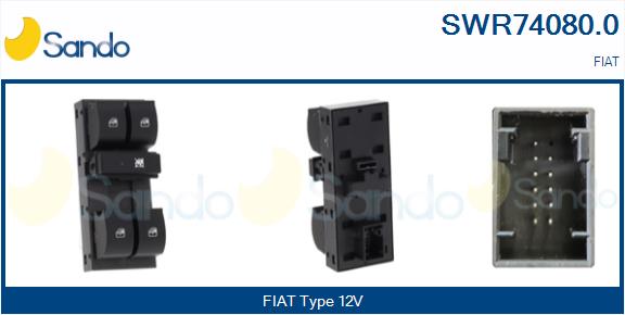 Interruttore, alzacristallo SANDO SWR74080.0