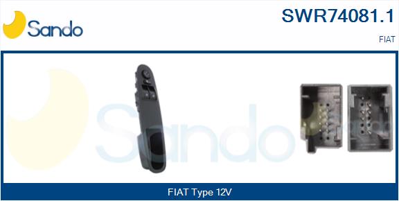 Interruttore, alzacristallo SANDO SWR74081.1