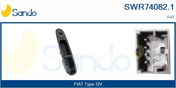 Interruttore, alzacristallo SANDO SWR74082.1