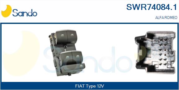Interruttore, alzacristallo SANDO SWR74084.1