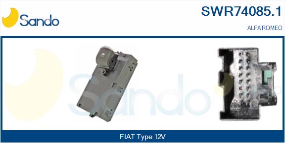 Interruttore, alzacristallo SANDO SWR74085.1