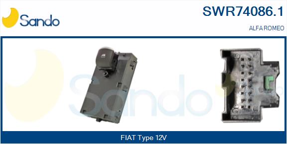 Interruttore, alzacristallo SANDO SWR74086.1