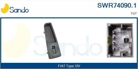 Interruttore, alzacristallo SANDO SWR74090.1