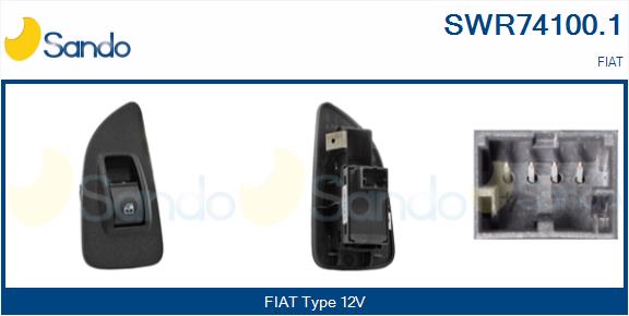 Interruttore, alzacristallo SANDO SWR74100.1