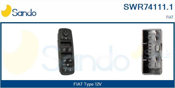 Interruttore, alzacristallo SANDO SWR74111.1