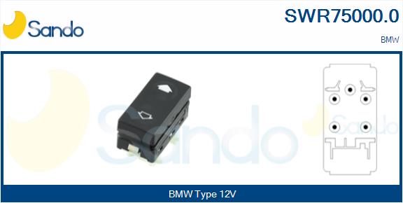 Interruttore, alzacristallo SANDO SWR75000.0