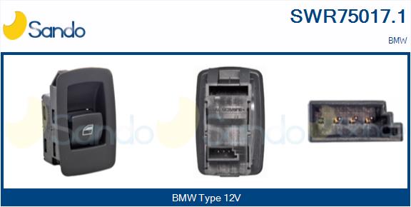 Interruttore, alzacristallo SANDO SWR75017.1