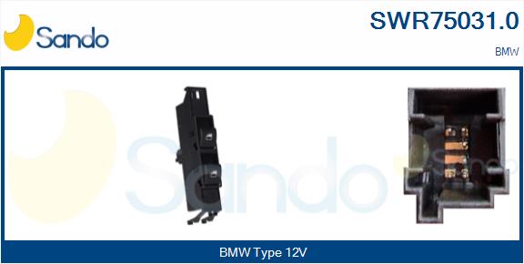 Interruttore, alzacristallo SANDO SWR75031.0