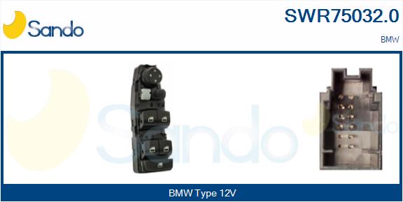 Interruttore, alzacristallo SANDO SWR75032.0