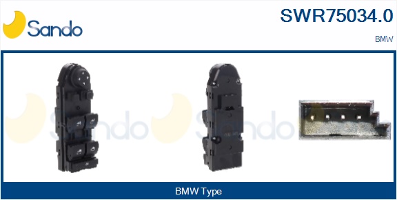 Interruttore, alzacristallo SANDO SWR75034.0