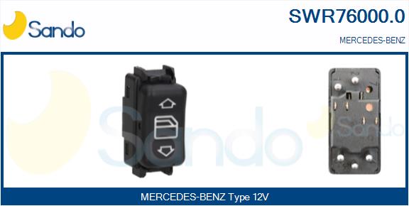 Interruttore, alzacristallo SANDO SWR76000.0