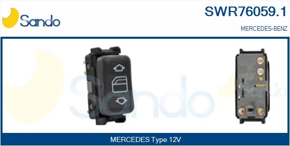 Interruttore, alzacristallo SANDO SWR76059.1