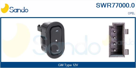 Interruttore, alzacristallo SANDO SWR77000.0