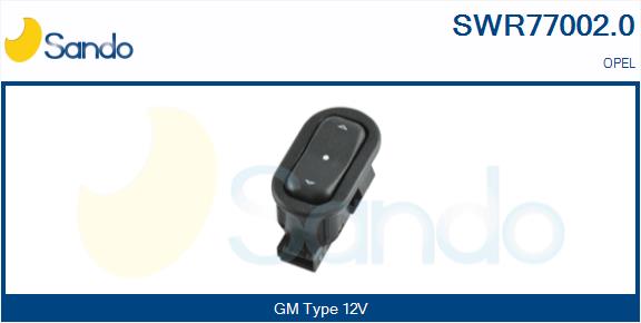 Interruttore, alzacristallo SANDO SWR77002.0