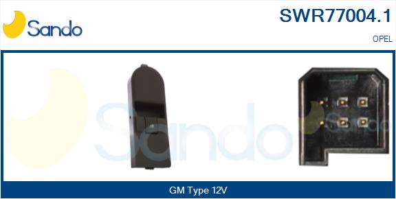 Interruttore, alzacristallo SANDO SWR77004.1