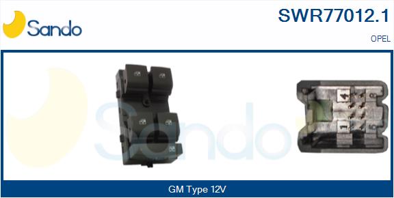 Interruttore, alzacristallo SANDO SWR77012.1