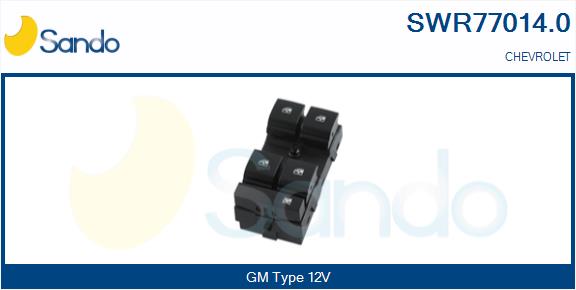 Interruttore, alzacristallo SANDO SWR77014.0