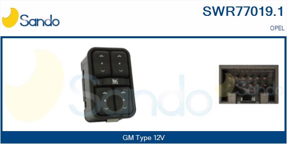 Interruttore, alzacristallo SANDO SWR77019.1