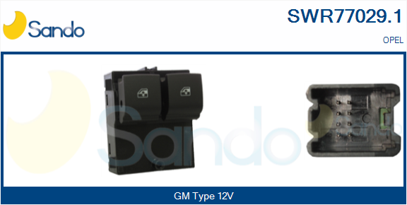 Interruttore, alzacristallo SANDO SWR77029.1
