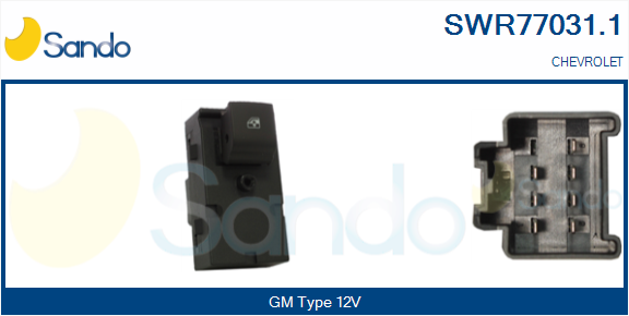 Interruttore, alzacristallo SANDO SWR77031.1
