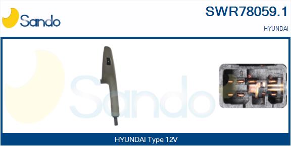 Interruttore, alzacristallo SANDO SWR78059.1