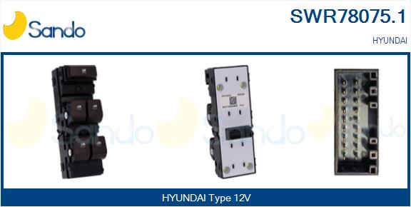Interruttore, alzacristallo SANDO SWR78075.1