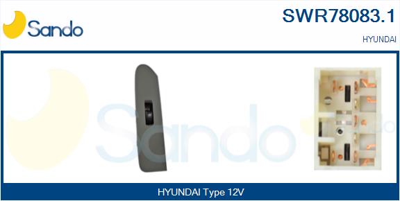 Interruttore, alzacristallo SANDO SWR78083.1
