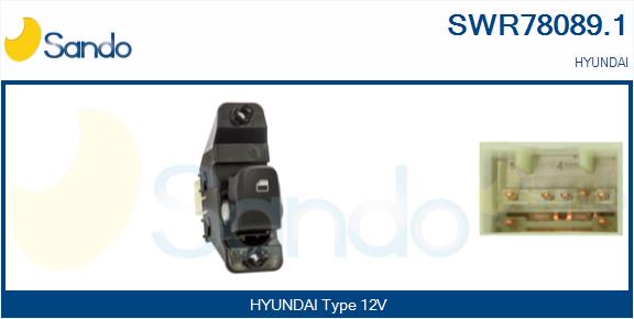 Interruttore, alzacristallo SANDO SWR78089.1