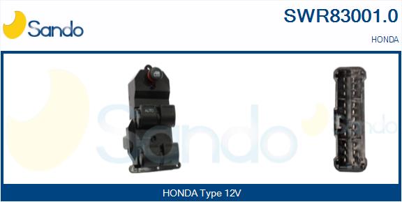 Interruttore, alzacristallo SANDO SWR83001.0