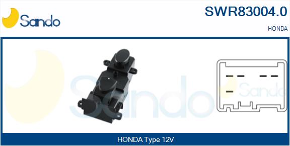 Interruttore, alzacristallo SANDO SWR83004.0