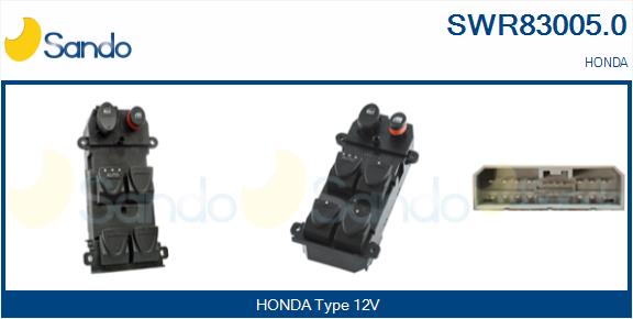 Interruttore, alzacristallo SANDO SWR83005.0