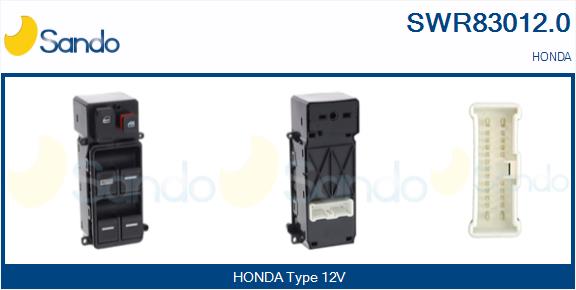 Interruttore, alzacristallo SANDO SWR83012.0