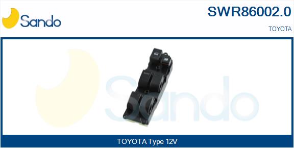 Interruttore, alzacristallo SANDO SWR86002.0