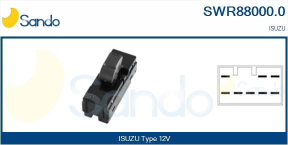 Interruttore, alzacristallo SANDO SWR88000.0