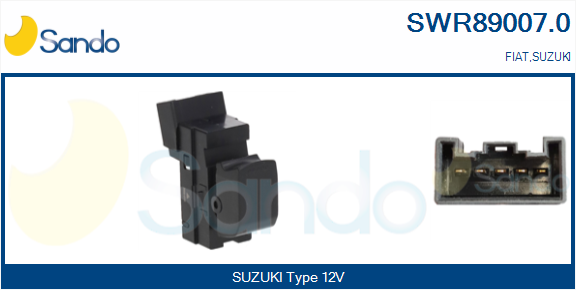 Interruttore, alzacristallo SANDO SWR89007.0
