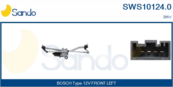 Dispositivo lavavetri SANDO SWS10124.0