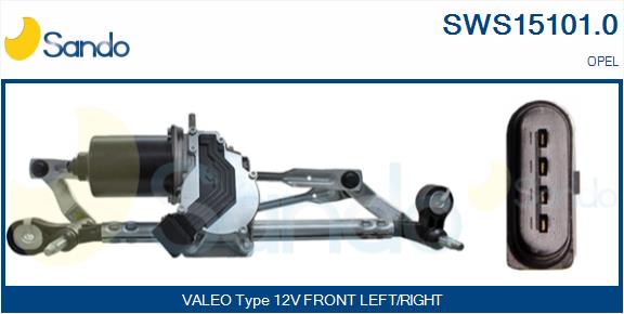 Dispositivo lavavetri SANDO SWS15101.0