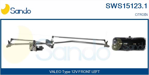 Dispositivo lavavetri SANDO SWS15123.1