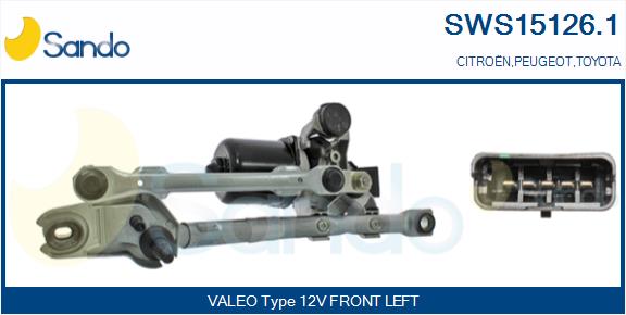 Dispositivo lavavetri SANDO SWS15126.1